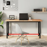 vidaXL Werkbank 80x55x81,5 cm massief beukenhout en metaal