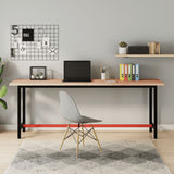 vidaXL Werkbank 80x55x81,5 cm massief beukenhout en metaal