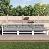 vidaXL Pallet Cushions 7 pcs Fabric Anthracite