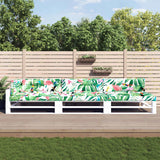 vidaXL Pallet Cushions 7 pcs Fabric Anthracite