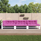 vidaXL Pallet Cushions 7 pcs Fabric Anthracite