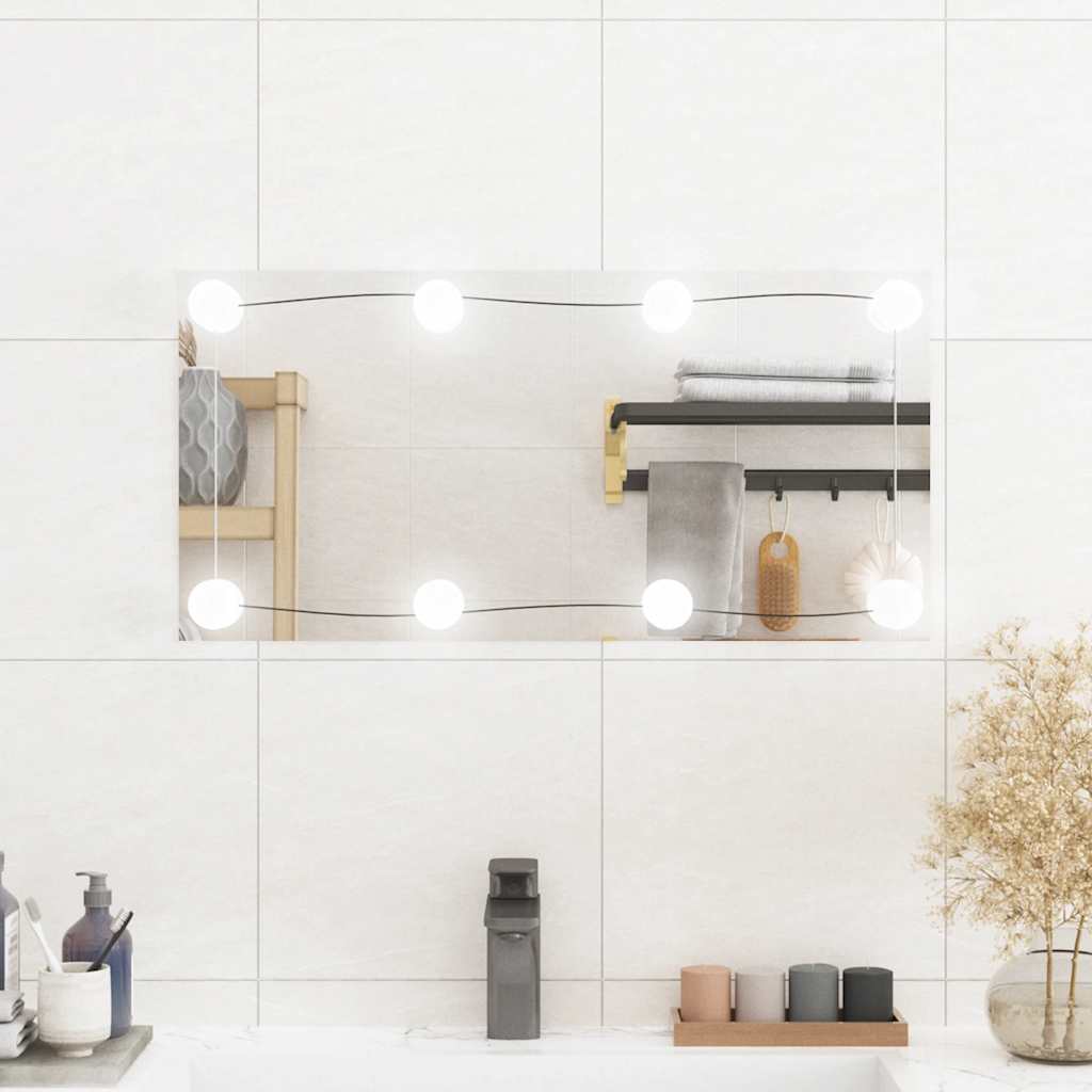 vidaXL Square Wall Mirror 40x40 cm Glass