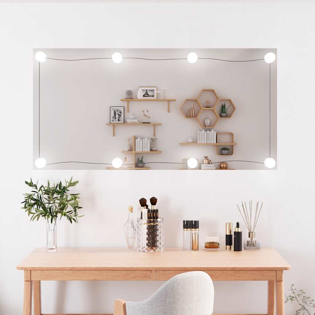 vidaXL Square Wall Mirror 40x40 cm Glass