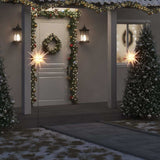 vidaXL Christmas Lights with Ground Spike and LEDs 3 pcs 57 cm Red