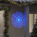 vidaXL Éclairage de fête 2 pièces 140 LED chaudes 17 cm