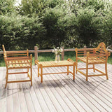 vidaXL Tuinstoelen 2 st 91x62x94 cm massif teakhout