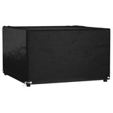 vidaXL Tuinmeubelhoezen poly rattan 2 st 4-persoons 113x113 cm