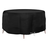 vidaXL Tuinmeubelhoezen 2 st met 10 oogjes 325x90 cm