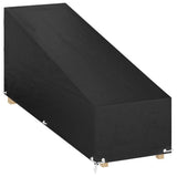 vidaXL Ligbedhoezen 2 st met 12 oogjes 205x75x40 cm polyetheen
