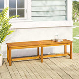 vidaXL Tuinbank 80x35x45 cm massief acaciahout