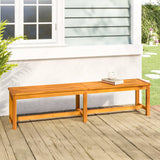 vidaXL Tuinbank 80x35x45 cm massief acaciahout