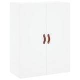 vidaXL Hoge kast 69,5x34x180 cm bewerkt hout betongrijs