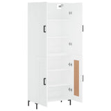 vidaXL Hoge kast 69,5x34x180 cm bewerkt hout sonoma eikenkleurig