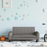 vidaXL Banque d'enfants 70x45x30 cm en tissu crème coloré