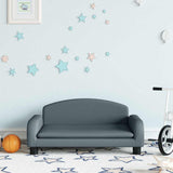 vidaXL Banque d'enfants 70x45x30 cm en tissu crème coloré