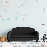 vidaXL Banque d'enfants 70x45x30 cm en tissu crème coloré
