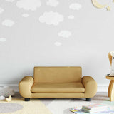 vidaXL Kids' Sofa 70x45x33 cm Velvet Blue