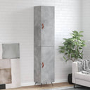 vidaXL Tall cabinet 34.5x34x180 cm engineered wood white