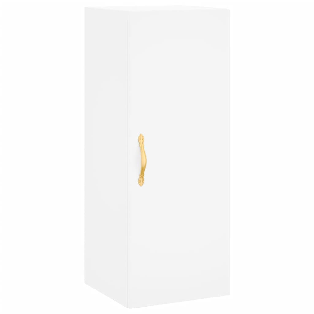 vidaXL Hoge kast 34,5x34x180 cm bewerkt hout betongrijs