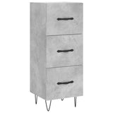 vidaXL Hoge kast 34,5x34x180 cm bewerkt hout wit