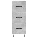vidaXL Hoge kast 34,5x34x180 cm bewerkt hout wit
