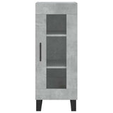 vidaXL Hoge kast 34,5x34x180 cm bewerkt hout wit