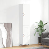 vidaXL Tall cabinet 34.5x34x180 cm engineered wood white
