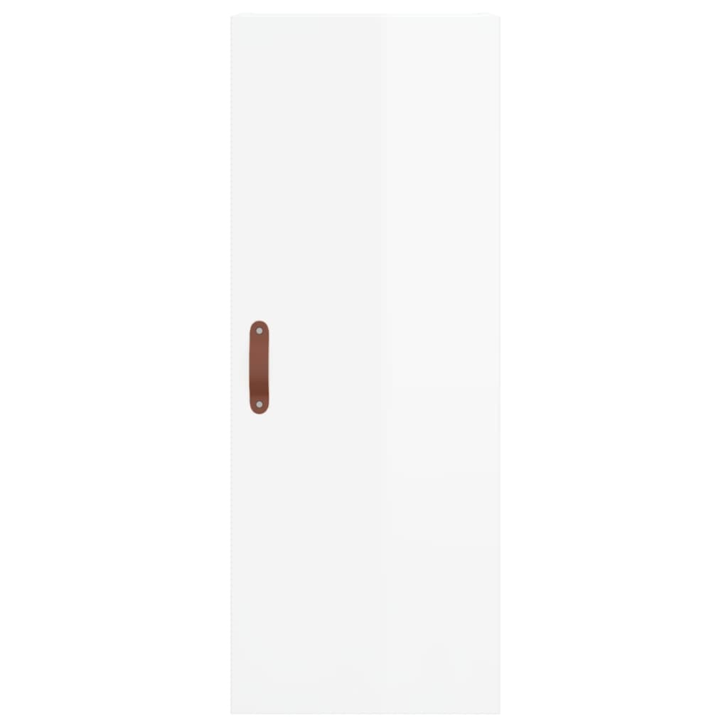 vidaXL Tall cabinet 34.5x34x180 cm engineered wood white