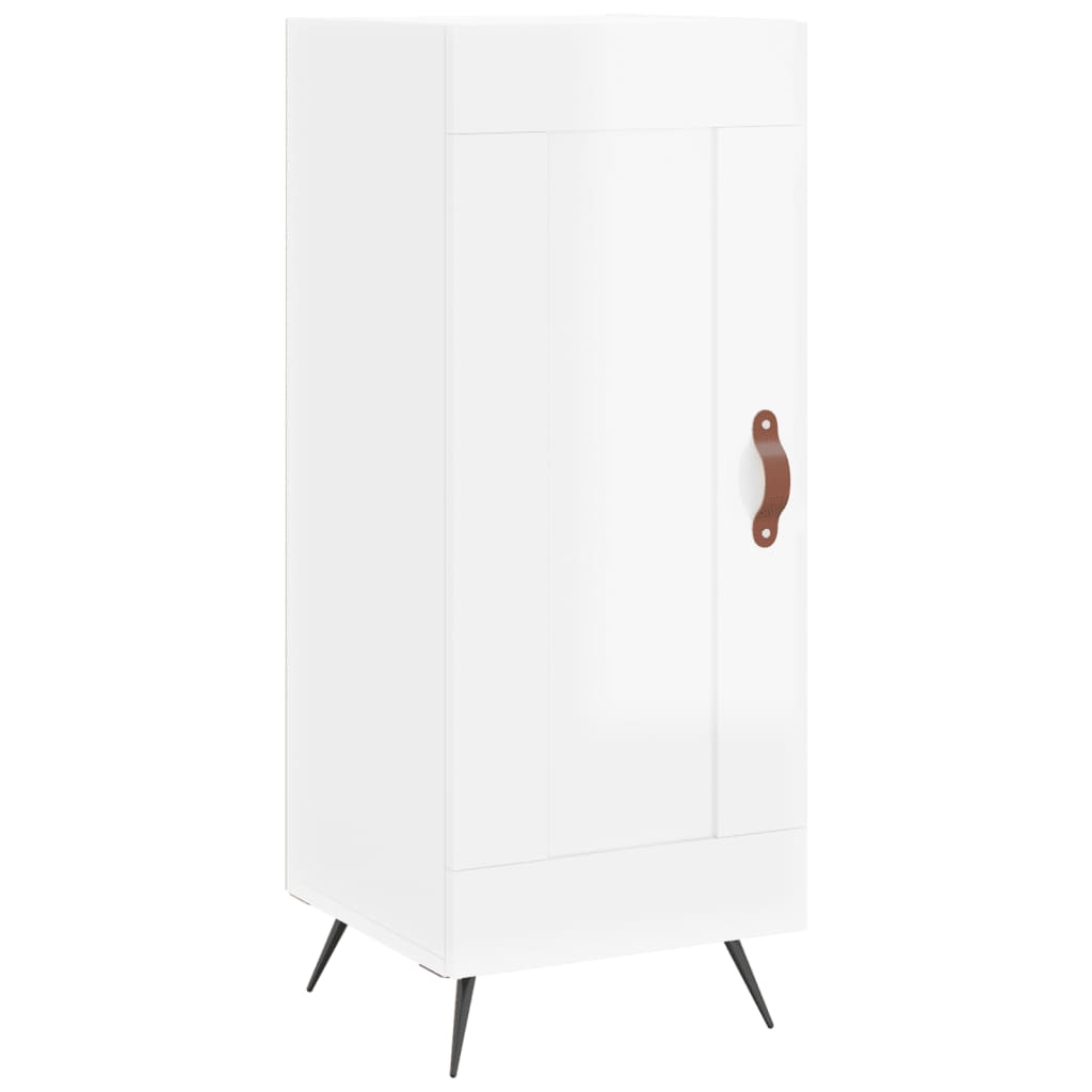 vidaXL Tall cabinet 34.5x34x180 cm engineered wood white
