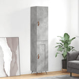 vidaXL Tall cabinet 34.5x34x180 cm engineered wood white