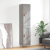 vidaXL Tall cabinet 34.5x34x180 cm engineered wood white