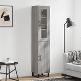 vidaXL Tall cabinet 34.5x34x180 cm engineered wood white