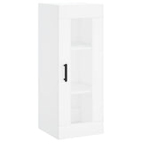 vidaXL Hoge kast 34,5x34x180 cm bewerkt hout wit