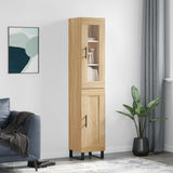 vidaXL Tall cabinet 34.5x34x180 cm engineered wood white
