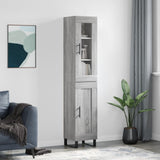 vidaXL Tall cabinet 34.5x34x180 cm engineered wood white