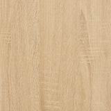 vidaXL Hoge kast 69,5x34x180 cm bewerkt hout betongrijs