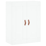 vidaXL Hoge kast 69,5x34x180 cm bewerkt hout betongrijs