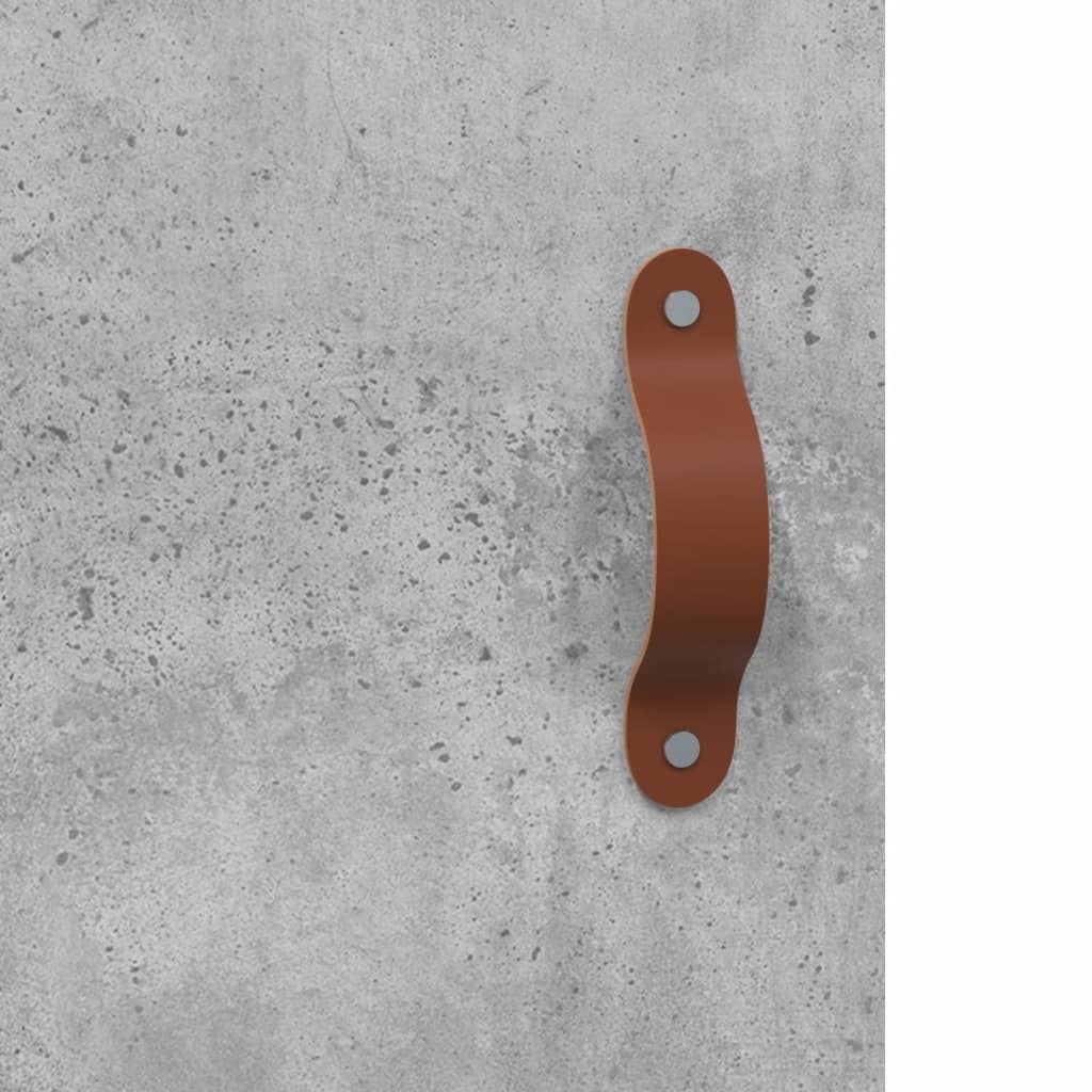 vidaXL Hoge kast 34,5x34x180 cm bewerkt hout wit