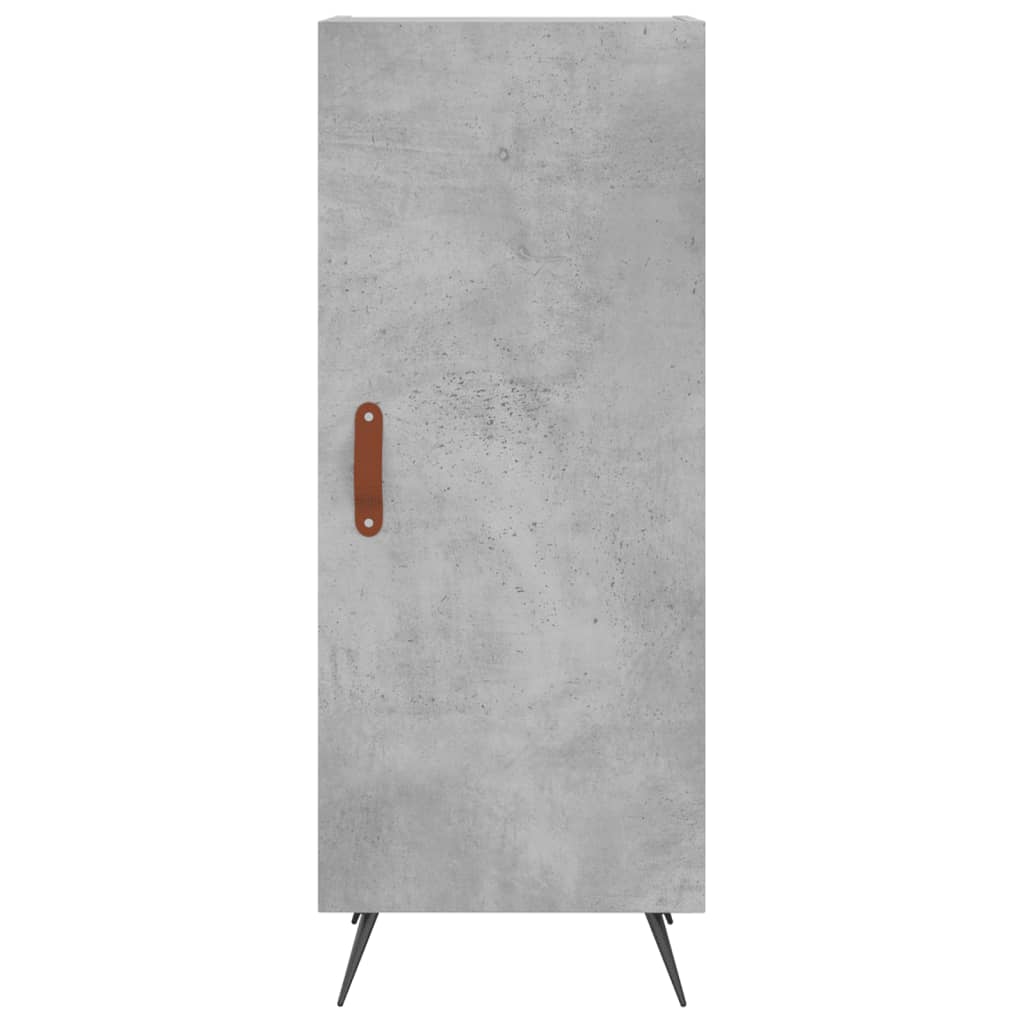 vidaXL Hoge kast 34,5x34x180 cm bewerkt hout wit