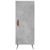 vidaXL Hoge kast 34,5x34x180 cm bewerkt hout wit