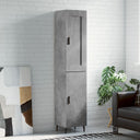 vidaXL Tall cabinet 34.5x34x180 cm engineered wood white