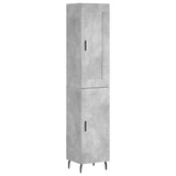 vidaXL Tall cabinet 34.5x34x180 cm engineered wood white