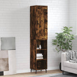 vidaXL Tall cabinet 34.5x34x180 cm engineered wood white