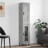 vidaXL Tall cabinet 34.5x34x180 cm engineered wood white