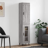 vidaXL Tall cabinet 34.5x34x180 cm engineered wood white