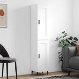 vidaXL Tall cabinet 34.5x34x180 cm engineered wood white