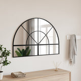vidaXL Arch Wall Mirror 60x70 cm Iron Black