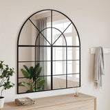 vidaXL Arch Wall Mirror 60x70 cm Iron Black