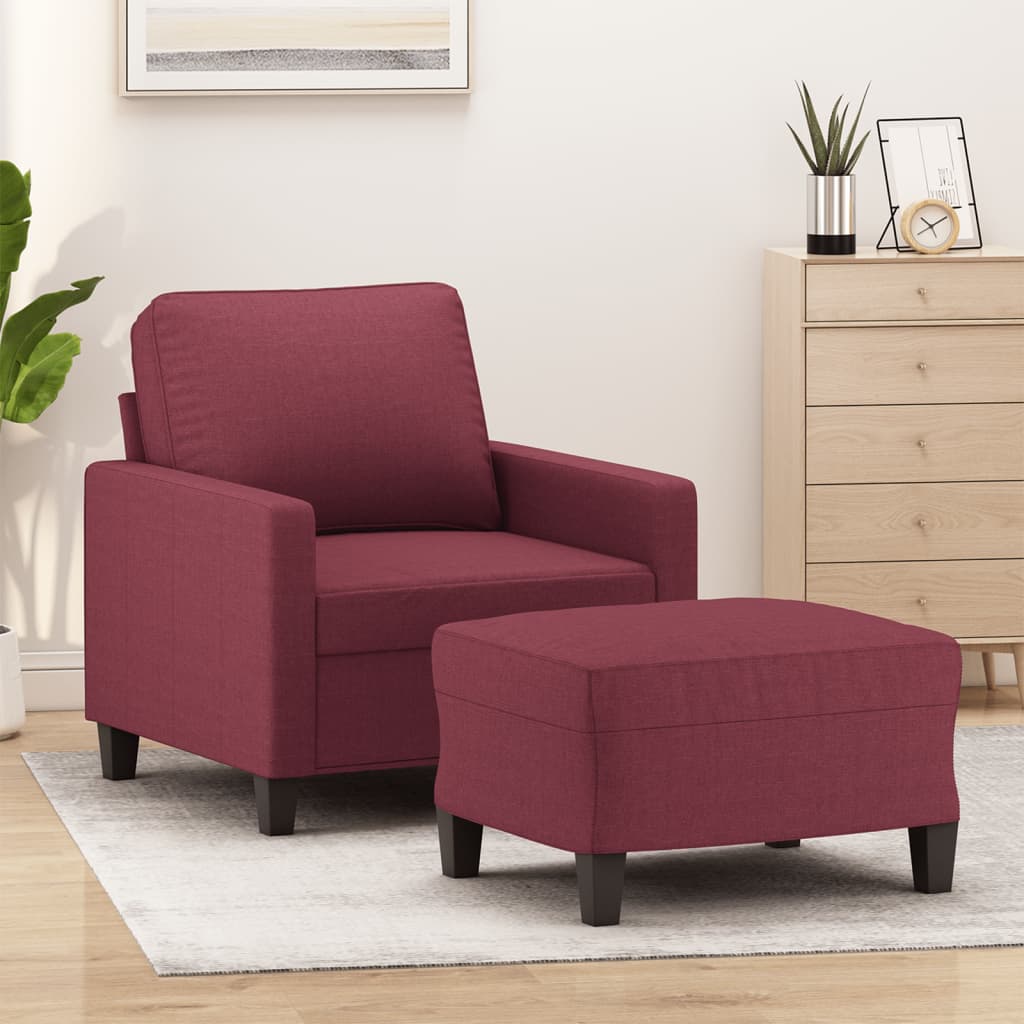vidaXL Fauteuil avec banque de rangement 60 cm gris gris