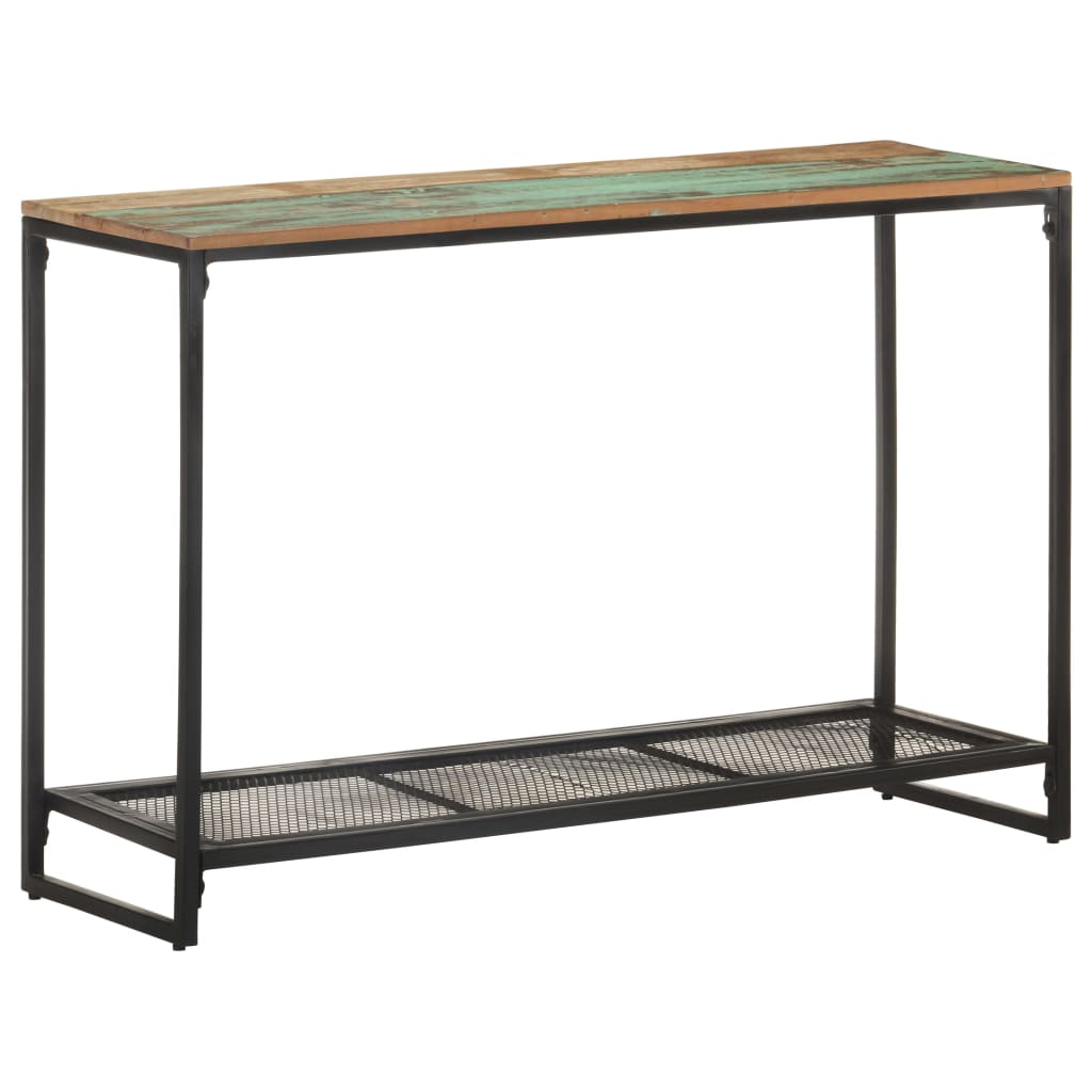 vidaXL Wandtafel 110x35x75 cm massief mangohout